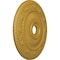 Ekena Millwork Logan Ceiling Medallion (Fits Canopies up to 6 1/8"), 24 1/4"OD x 3 7/8"ID x 2"P, Iridescent Gold CM24LO1IGS - alternate 5